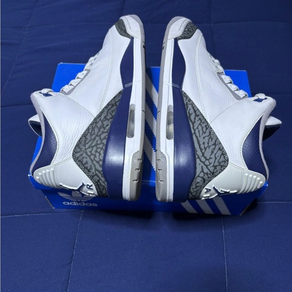 Air Jordan 3 Retro Midnight Navy 2023 Size 11.5 - Picture 2 of 7